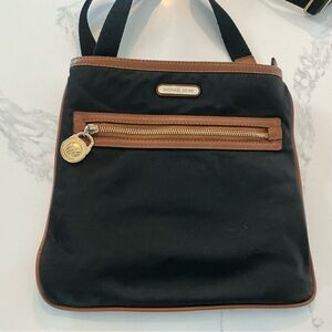 Michael Kors Black Messenger/Crossbody Bag